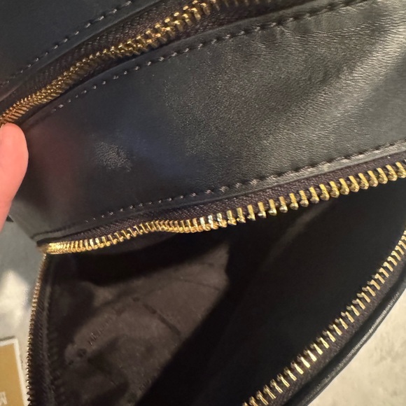 Michael Kors Medium Black & Brown Logo Backpack. Adina MD - Great Condition - Picture 8 of 10